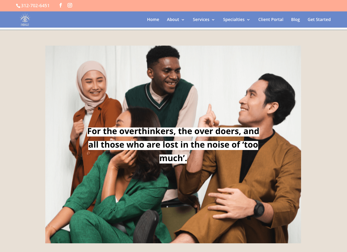 diversity in best therapist website designs